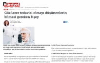 Hürriyet Göz Lazer Tedavisi... 11.11.2021